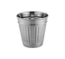 Thumbnail image #1 for American Metalcraft OSCAR Mini Tabletop Trash Can, 14 oz., Stainless Steel, Brushed Finish