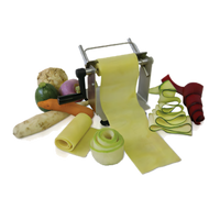 Bron Coucke Stainless Steel Vegetable Strip Slicer with Plastic Handle