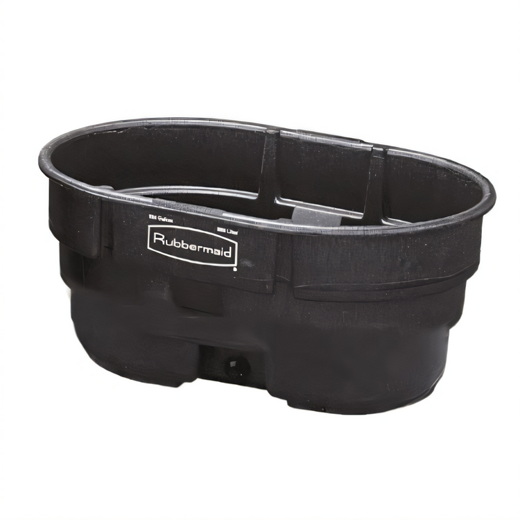 Product image #1 for Rubbermaid Commercial Products 150 Gallon Black Structural Foam Stock Tank