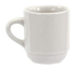 Thumbnail image #2 for Crestware AL10 Alpine White Coffee & Tea Cups Case of 3