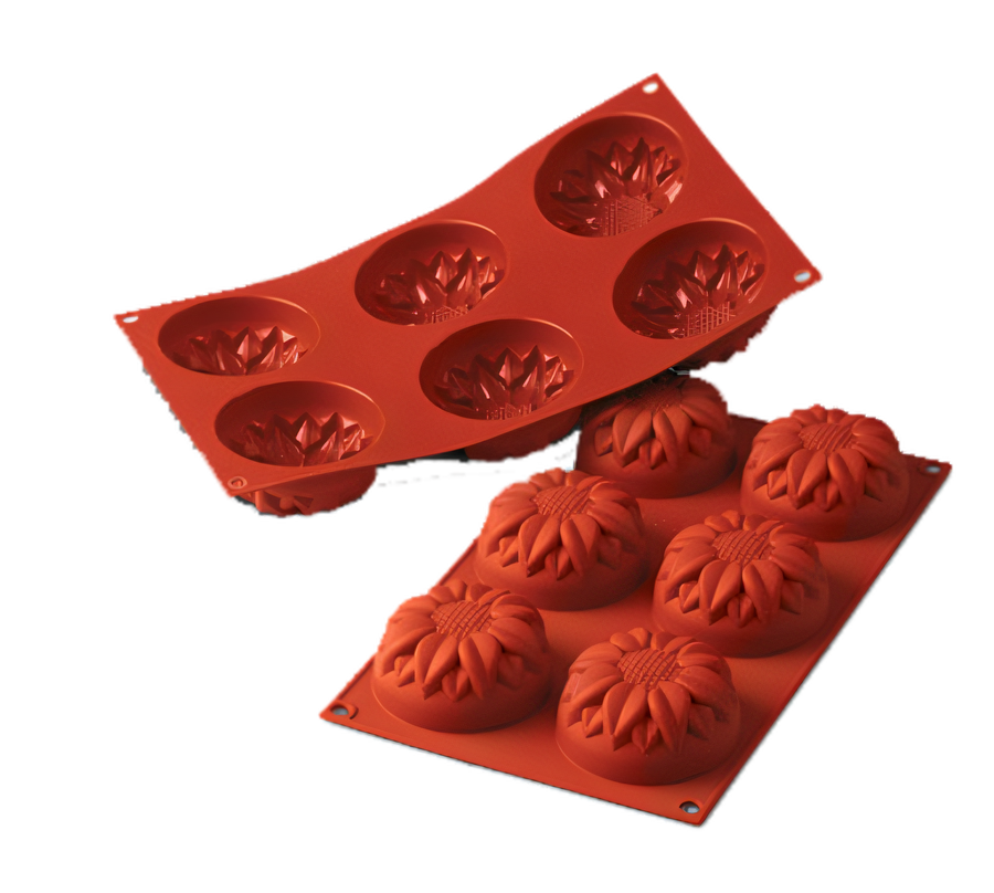 Product image #1 for Silikomart Sunflower Silicone Baking Mold with 15 Cavities