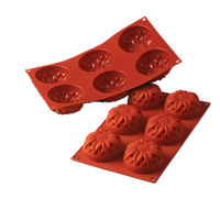 Silikomart Sunflower Silicone Baking Mold with 15 Cavities