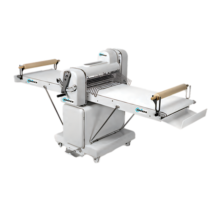 Product image #1 for Univex SFG 600 TM Reversible Floor Dough Sheeter with 24-Inch Hard Chrome Rollers