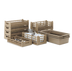 Thumbnail image #1 for Beige Polypropylene Flatware Washing System with Soak Tubs, Racks, and Cylinders