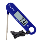 Thumbnail image #1 for Taylor Precision 1476FDA Digital Folding-Probe Thermometer, -40° to 250°F Range, 0.6" Display, 3.43" Stem Case of 6