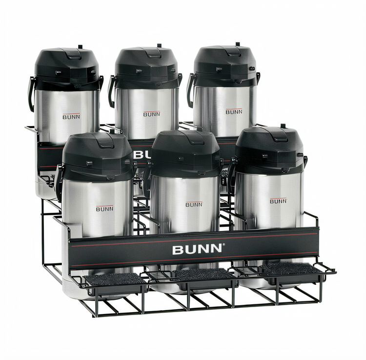 Product image #1 for BUNN UNIV-6 APR Universal Airpot Rack for 6 Airpots