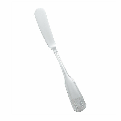Product image #1 for Winco Toulouse 7-1/16 Inch Butter Spreader, 18/0 Stainless Steel, Extra Heavyweight, Mirror Finish