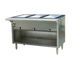 Thumbnail image #1 for Spec-Master 48-Inch Liquid Propane Floor Model Hot Food Table with 3 Dry Wells, Cutting Board, and Enclosed Base