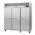 Thumbnail image #1 for Turbo Air PRO Series 3-Section Reach-In Heated Holding Cabinet, 73.9 Cu. Ft., Solid Doors