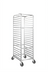 Thumbnail image #1 for Atosa Full-Height End-Load Aluminum Refrigerator/Freezer Pan Rack with Swivel Casters, 20 Sheet Pan Capacity