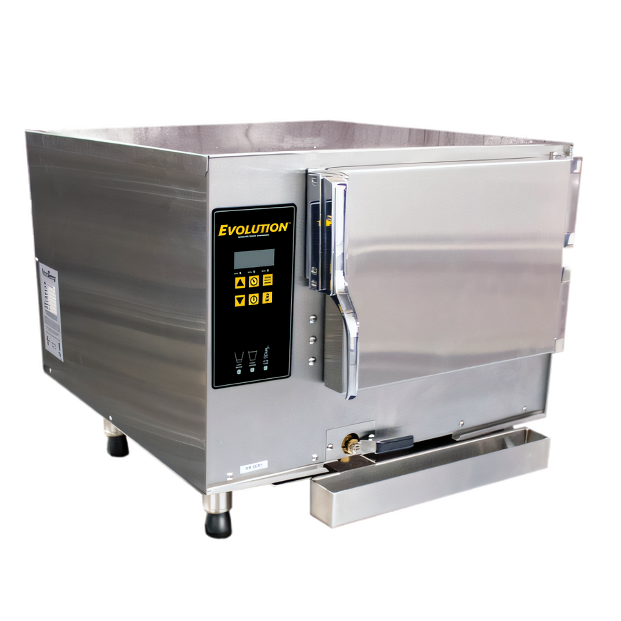 Product image #1 for AccuTemp Connected Evolution E32403E110 3-Pan Boilerless Countertop Convection Steamer, 11 kW, 240V, 3-Phase