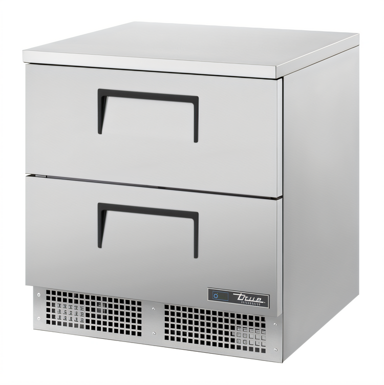 Product image #1 for Single-Section 32-Inch Worktop Refrigerator with 2 Drawers, Self-Contained, Front Breathing
