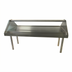 Thumbnail image #1 for Advance Tabco DTA-79S Double-Sided Slant Solid Base Rack Sorting Shelf for Dishtables