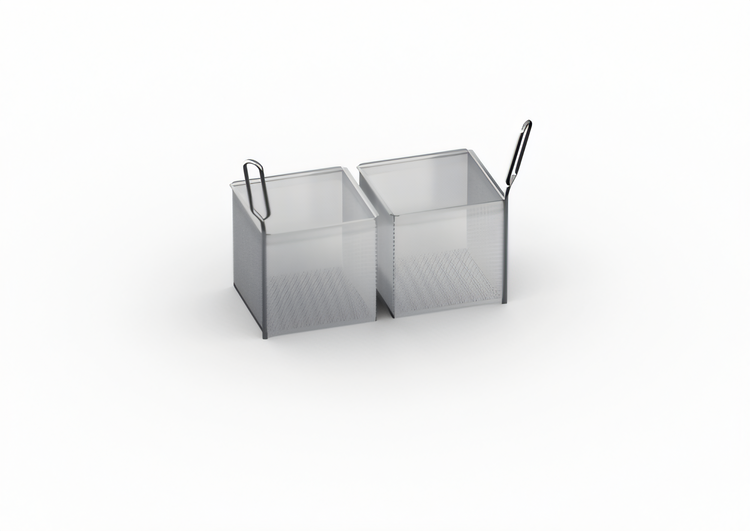 Product image #1 for RATIONAL Portion Basket Kit with Two 1/6 GN Perforated Baskets for Size 2-XS and 2-S