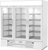 Thumbnail image #1 for Beverage Air MarketMax Dual Temperature Three-Section Reach-In Merchandiser Refrigerator with 3 Glass Doors