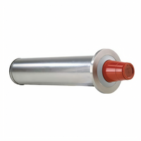 Dispense-Rite In-Counter Stainless Steel Tubular Cup Dispenser for 8 oz to 44 oz Cups