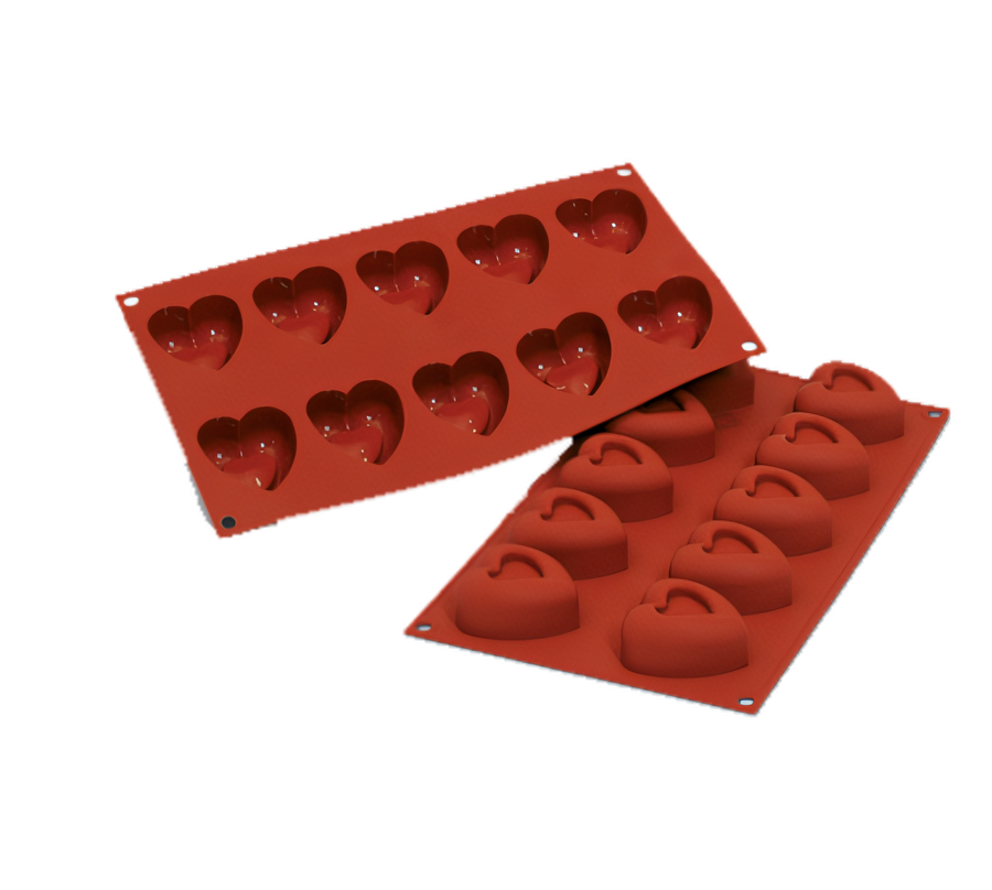 Product image #1 for Silikomart Siloconflex Passion 10-Cavity Silicone Baking Mold