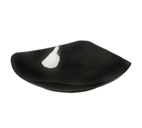 Mt. Fuji 10-1/2-Inch Square China Dinner Plate