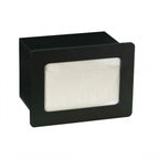 Thumbnail image #1 for Dispense-Rite FMN-1BT Built-In Plastic Napkin Dispenser, Black, Holds 4-1/2"–5" x 6-1/2" Napkins