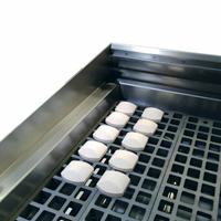 Winco Spectrum Full 48-Inch Briquette Rock Kit for Countertop Gas Charbroilers