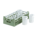 Thumbnail image #1 for Vollrath Signature Half-Size 8-Compartment Polypropylene Cylinder Rack