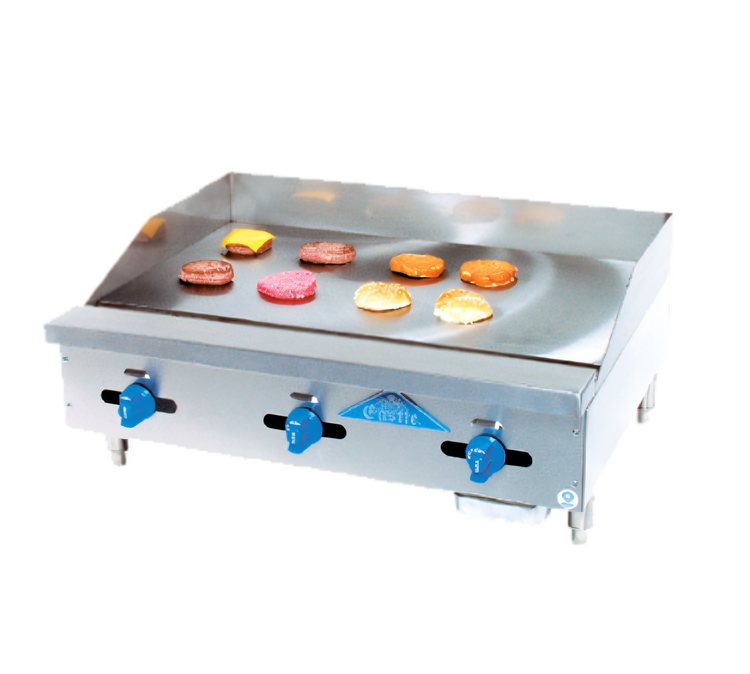 Product image #1 for Comstock-Castle Castle Series 42-Inch Countertop Gas Griddle with Manual Controls