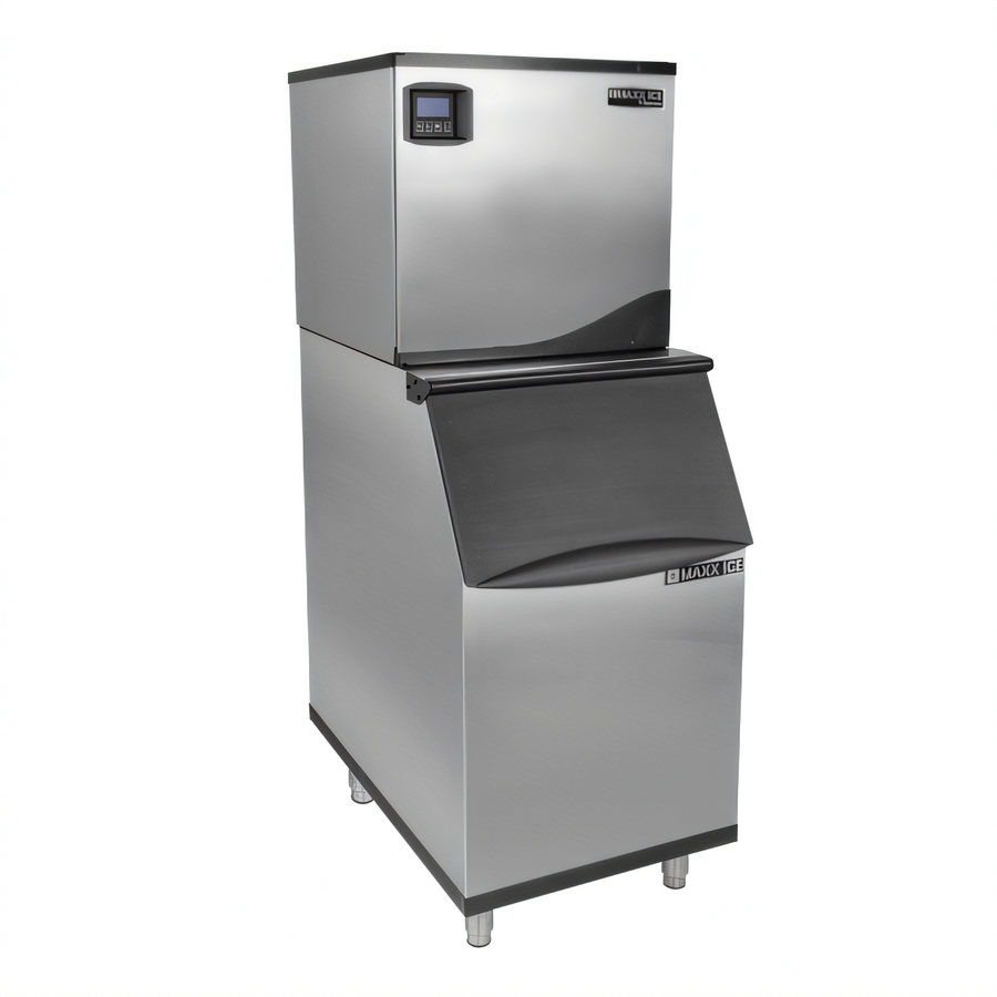 Product image #1 for Maxx Ice V-Series 22-Inch Wide Modular Full Dice Ice Machine with Bin