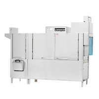 Champion 86 PRO-HR High Temperature 2-Tank Electric Rack Conveyor Dishwasher with Heat Recovery