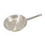 Thumbnail image #1 for Omcan USA 43332 12-Inch Uncoated Aluminum Fry Pan, 3.5mm Thick, Riveted Handle