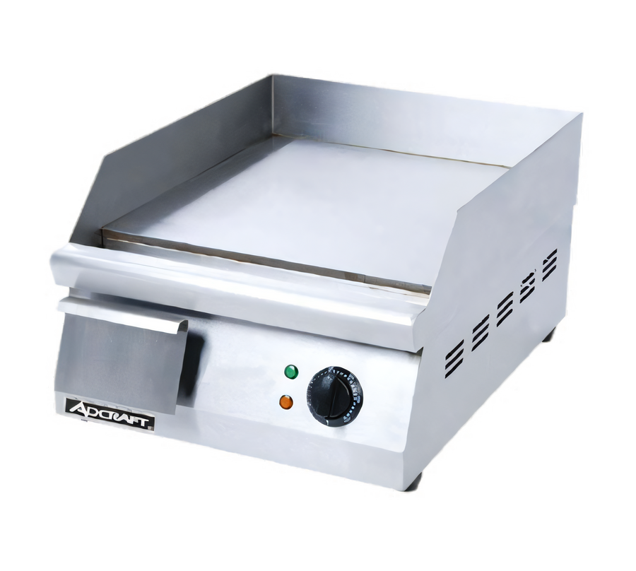 Product image #1 for Admiral Craft 15-1/2" x 16" Electric Countertop Flat Griddle