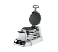 Waring Commercial Double Countertop Waffle Cone Maker with Non-Stick Plates