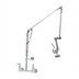 Thumbnail image #1 for T&S Brass EasyInstall Wall-Mount Pre-Rinse Unit Mixing Faucet with 8