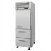Thumbnail image #1 for Turbo Air PRO Series One-Section Half Solid Door Reach-In Refrigerator with 2 Drawers, 24.76 Cu. Ft.