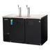 Thumbnail image #1 for Everest Refrigeration EBD2 Two-Section Direct Draw Beer Dispenser with Flat Top, 20.0 Cu. Ft., Holds 2 Half-Barrel Kegs