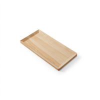 American Metalcraft Lyselle Collection Rectangular Maple Wood Serving Board