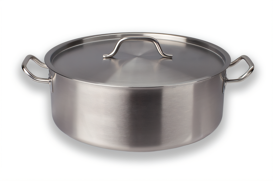 Product image #1 for Crestware 18 Qt Stainless Steel Brazier with Cover
