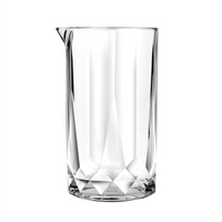 Cienna 21 oz Clear Glass Cocktail Mixing Glass/Beaker, 1 Dozen per Case