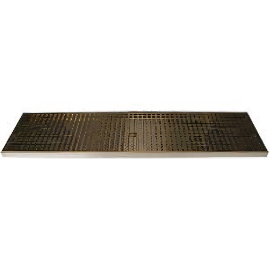 Product image #1 for Micro Matic 30-Inch Surface Mount Stainless Steel Drip Tray Trough with Perforated PVD Brass Screen