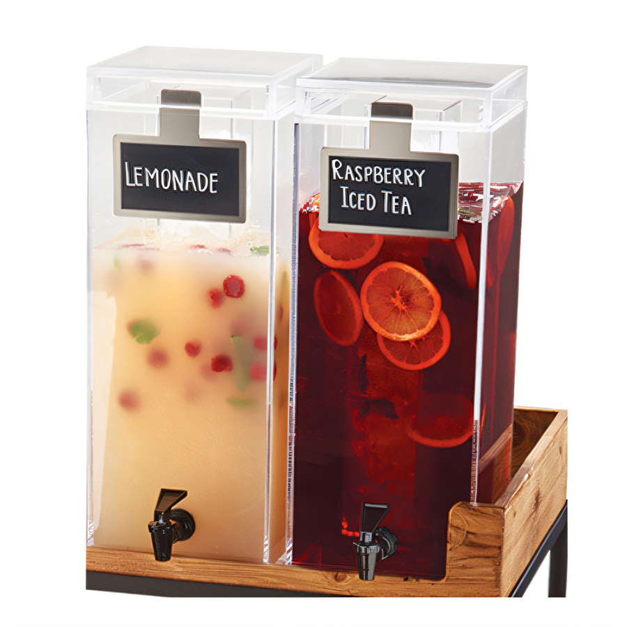 Product image #1 for Cal-Mil Single 3 Gallon Clear Acrylic Beverage Dispenser with Ice Chamber