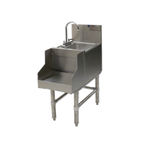 Thumbnail image #1 for Eagle Group Spec-Bar BWBS14-24 14-Inch x 24-Inch Freestanding Wet Waste Blender Station with 6-Inch Sink and Glass Filler