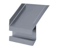 Advance Tabco Removable Chute Accessory for Mobile and Silver Soak Sinks