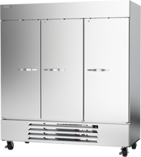 Beverage-Air Horizon Series Three-Section Reach-In Freezer, 75 Inch Wide, Solid Doors, 68.43 Cu. Ft.