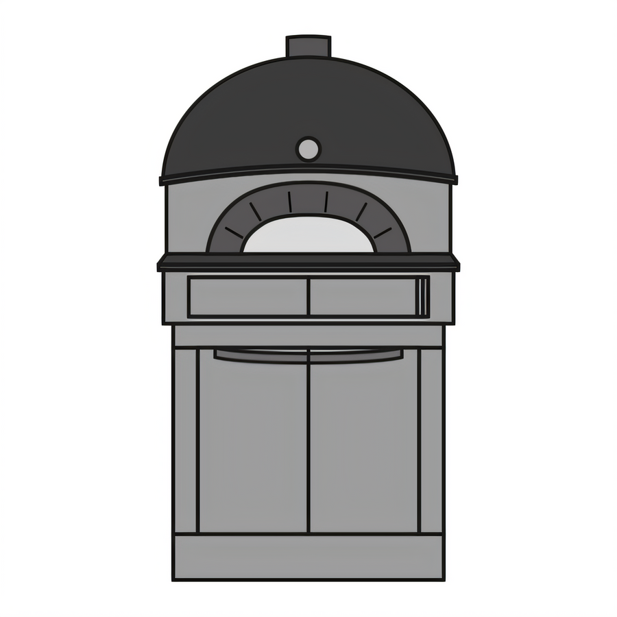 Product image #1 for Moretti Forni Neapolis 4 Electric Artisan Pizza Deck Oven with Integrated Proofer, 4 x 12-Inch Capacity