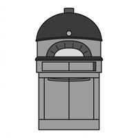 Moretti Forni Neapolis 4 Electric Artisan Pizza Deck Oven with Integrated Proofer, 4 x 12-Inch Capacity