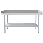 Thumbnail image #1 for Koolmore EQT-163048 48 x 30-Inch Stainless Steel Equipment Stand with Adjustable Undershelf and 2-Inch Edging
