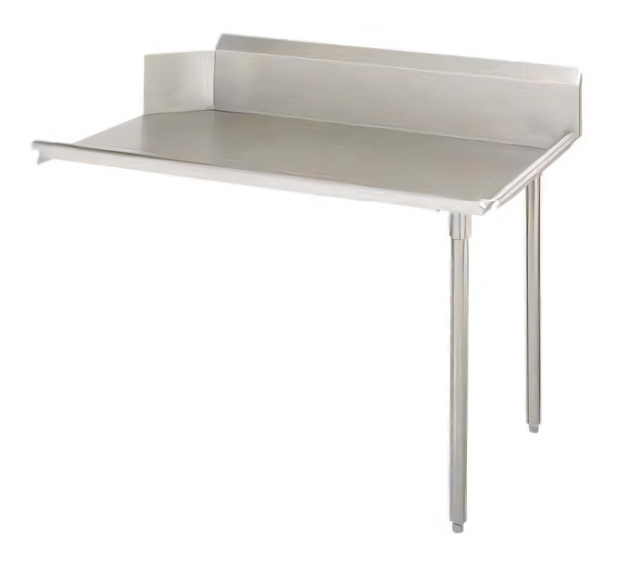 Product image #1 for John Boos E-Series 72-Inch Clean Straight Dish Table with 10-Inch Boxed Backsplash, Left-to-Right Operation