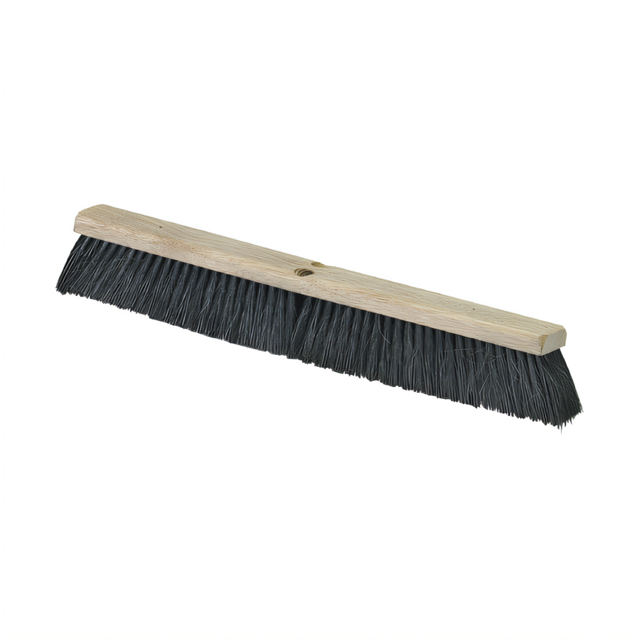 Product image #1 for Flo-Pac® 24-Inch Fine/Medium Floor Sweep, Hardwood Block, Black Tampico/Horsehair Bristles, No Handle