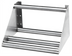 Thumbnail image #1 for Eagle Group Wall-Mounted Tubular Dishtable Rack Shelf, 21 x 15.5 x 12 Inches, Knock-Down, 304 Stainless Steel