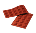 Thumbnail image #1 for Silikomart 15-Cavity Silicone Tartlet Mold, 7 x 11-3/4 Inch