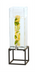 Thumbnail image #1 for Cal-Mil Milo Square 3 Gallon Infusion Beverage Dispenser with Clear Polycarbonate Chamber, Black